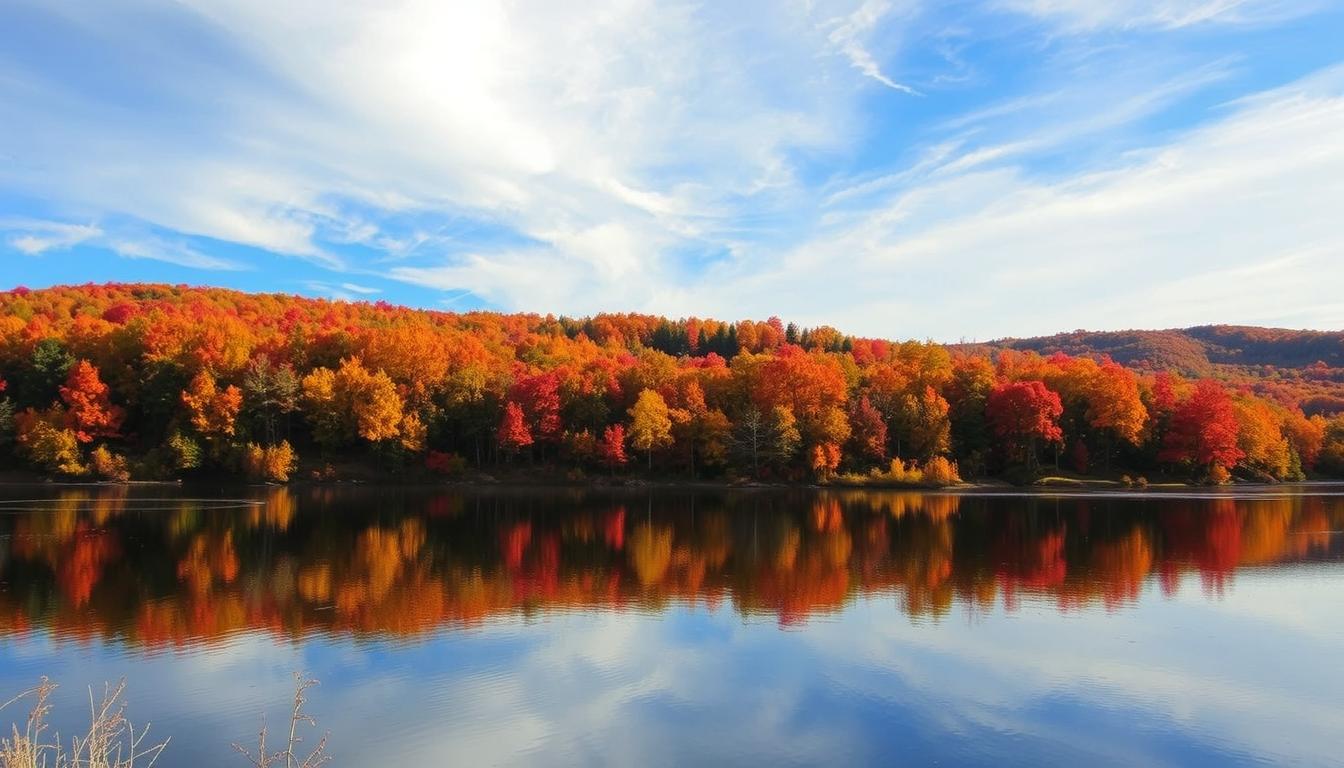 Color:red Wi Discover Fall Colors In Wisconsin Dells
