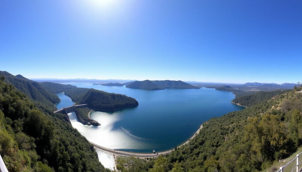 Victoria Dam location Victoria Dam location