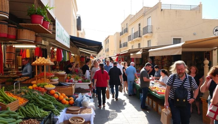 Visiting local markets and experiencing daily life in Nicosia