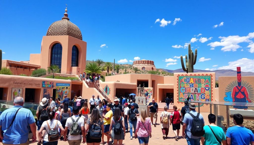 Visiting museums in Albuquerque