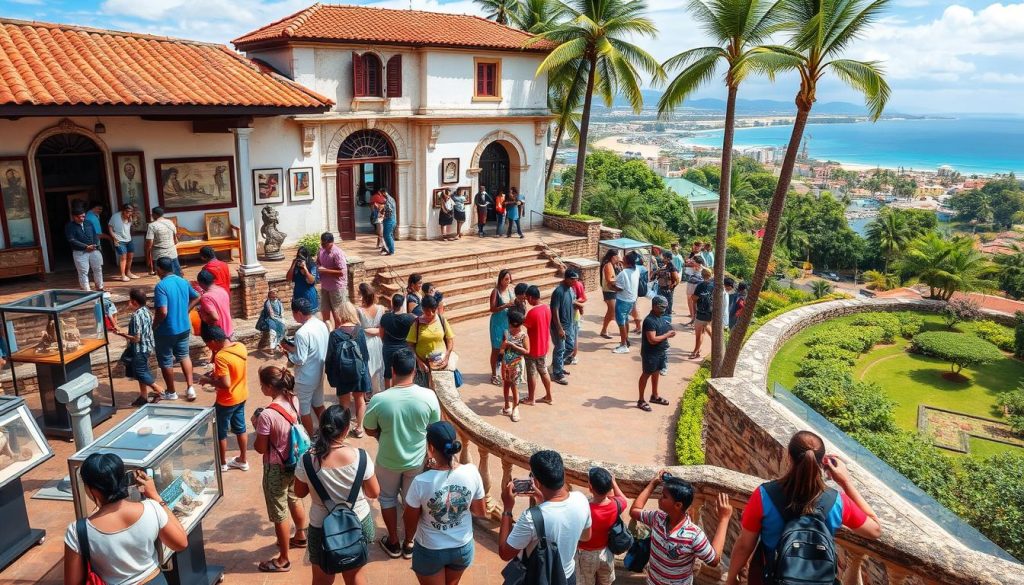 Visitor reviews showcasing museum experiences in Galle Fort.