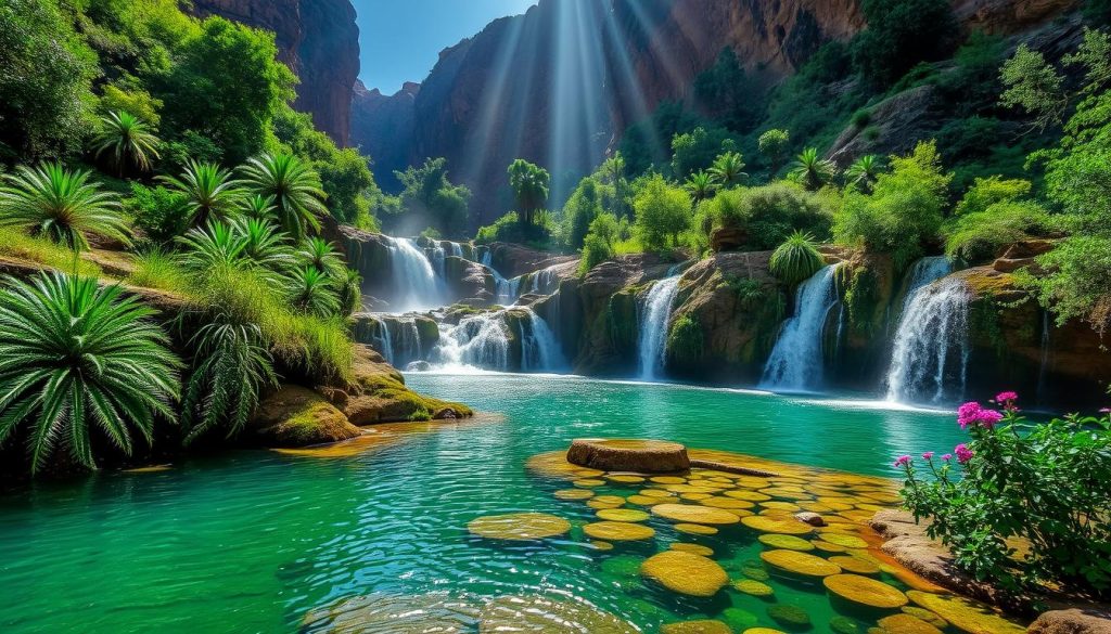 Wadi Darbat waterfalls Wadi Darbat waterfalls