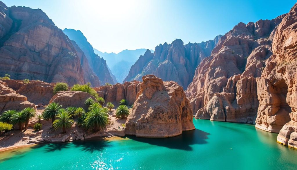 Wadi Shab location Wadi Shab location