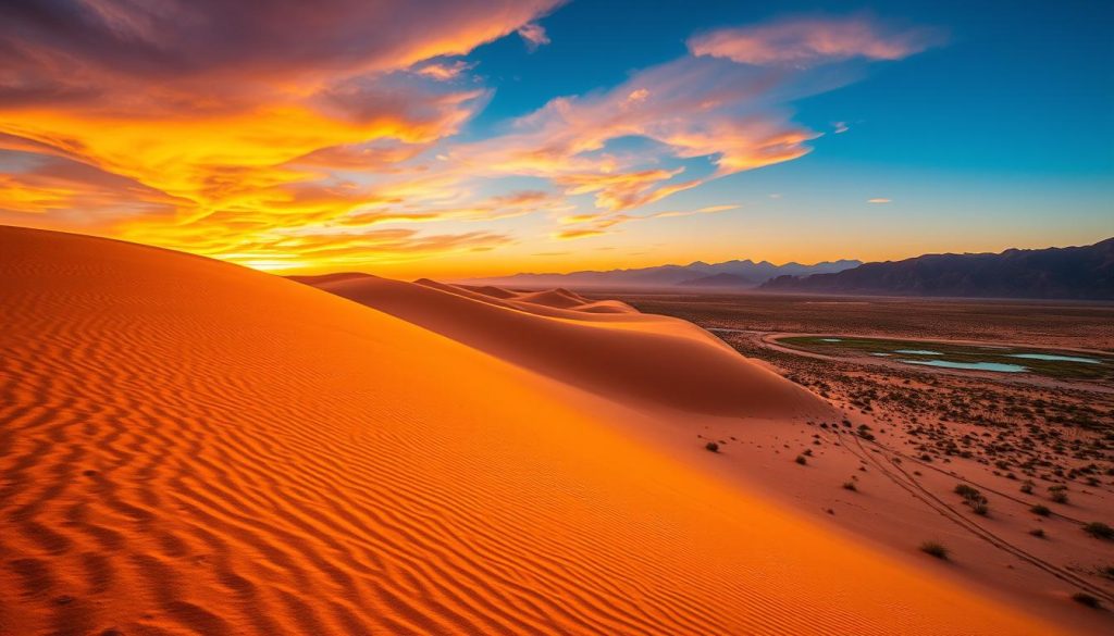 Wahiba Sands landscape features Wahiba Sands landscape features
