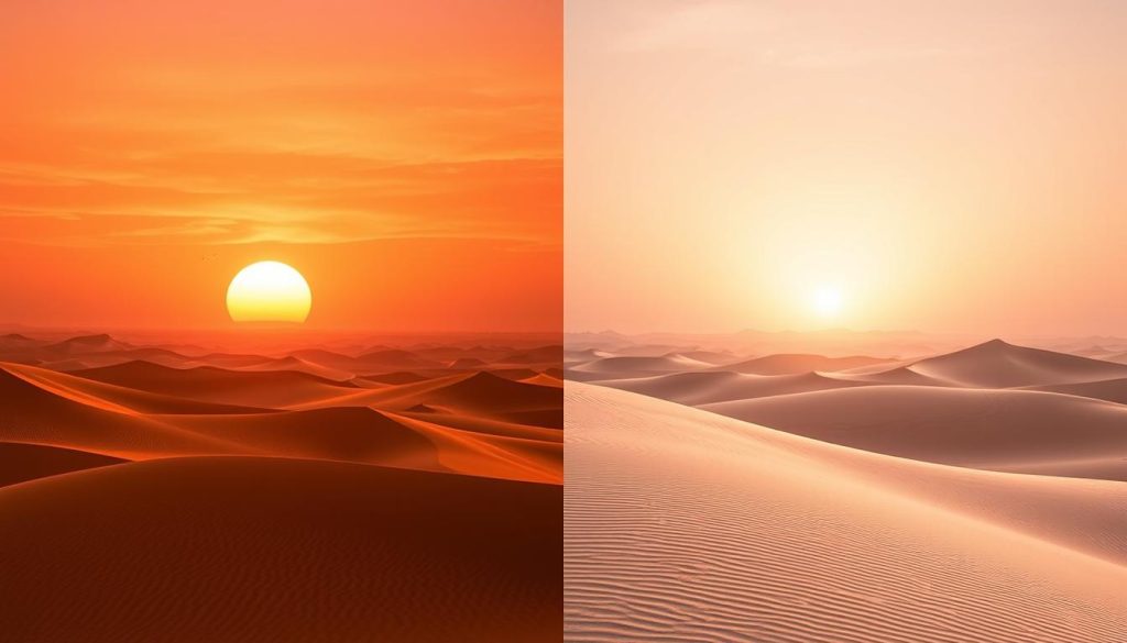 Wahiba Sands sunset and sunrise views Wahiba Sands sunset and sunrise views