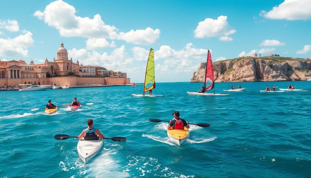 Water sports in Valletta Water sports in Valletta