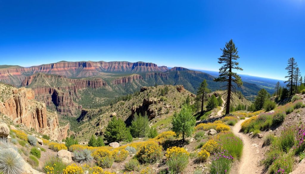 West Rim Trail near Taos hiking trails West Rim Trail near Taos hiking trails