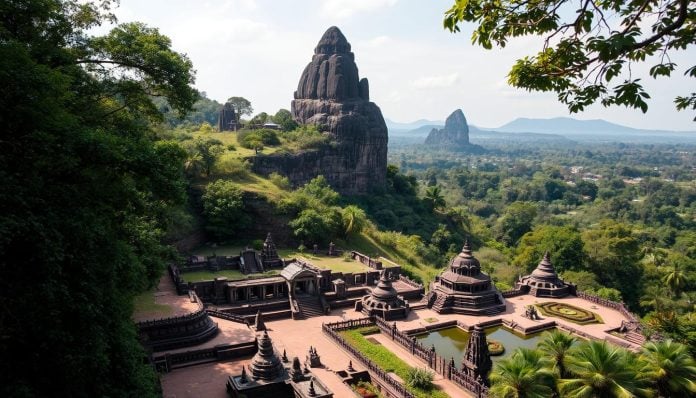 What ancient city near Sigiriya is known for its historical sites?