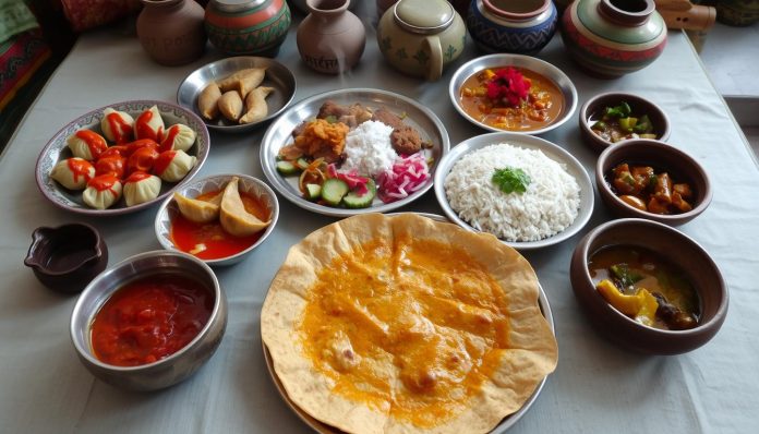 What are some traditional Nepali dishes I should try?