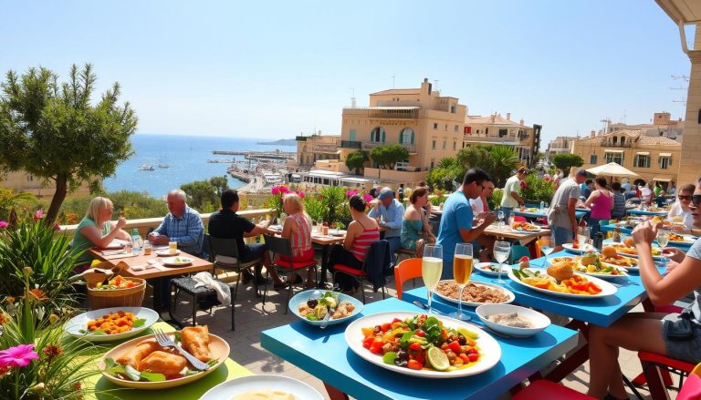 What dining options are available in Sliema?