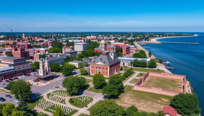 What historic sites can I visit in Green Bay?