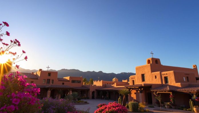 What historic sites can I visit in Santa Fe?