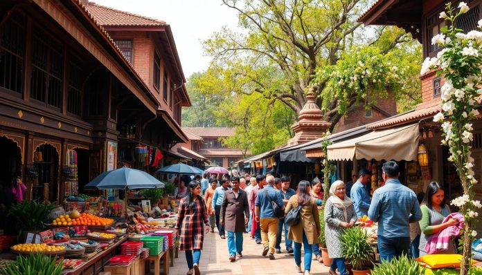 What is the best time to visit Bhaktapur?