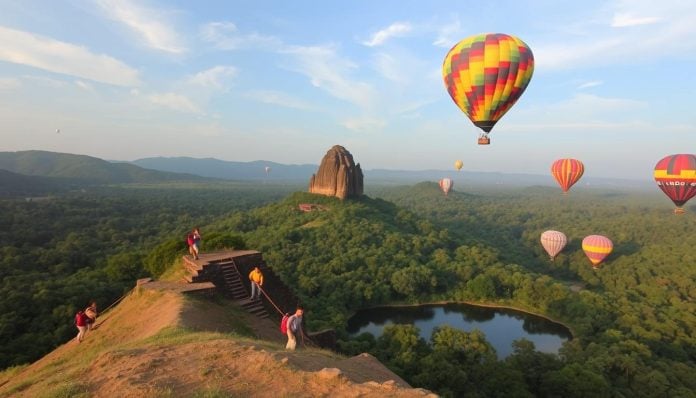 What outdoor activities are popular in Sigiriya?