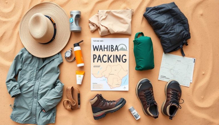 What should I pack for a trip to Wahiba Sands?