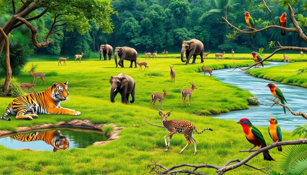 What wildlife can I see in Chitwan National Park? What wildlife can I see in Chitwan National Park?