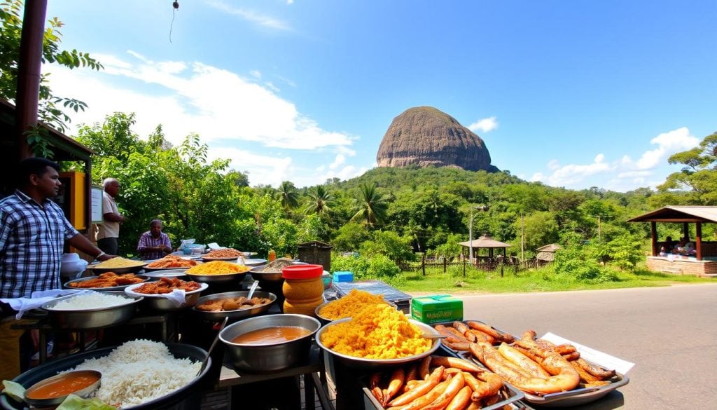 Where to find Sri Lankan food near Sigiriya