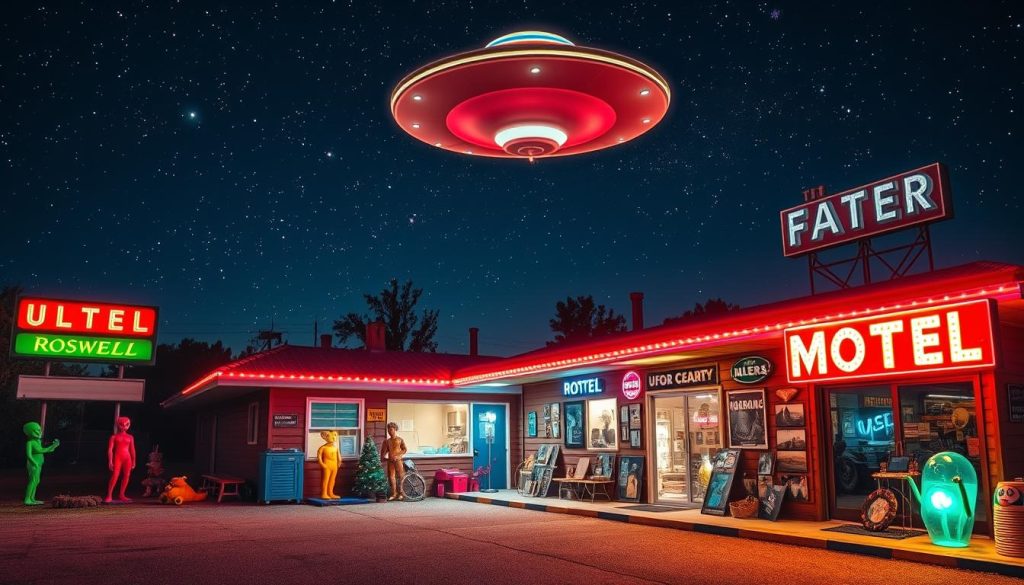 Where to stay in Roswell near UFO museums