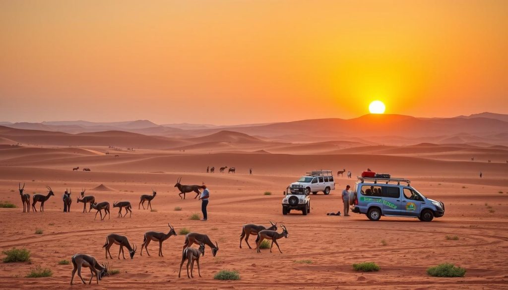 Wildlife conservation efforts in Wahiba Sands Wildlife conservation efforts in Wahiba Sands