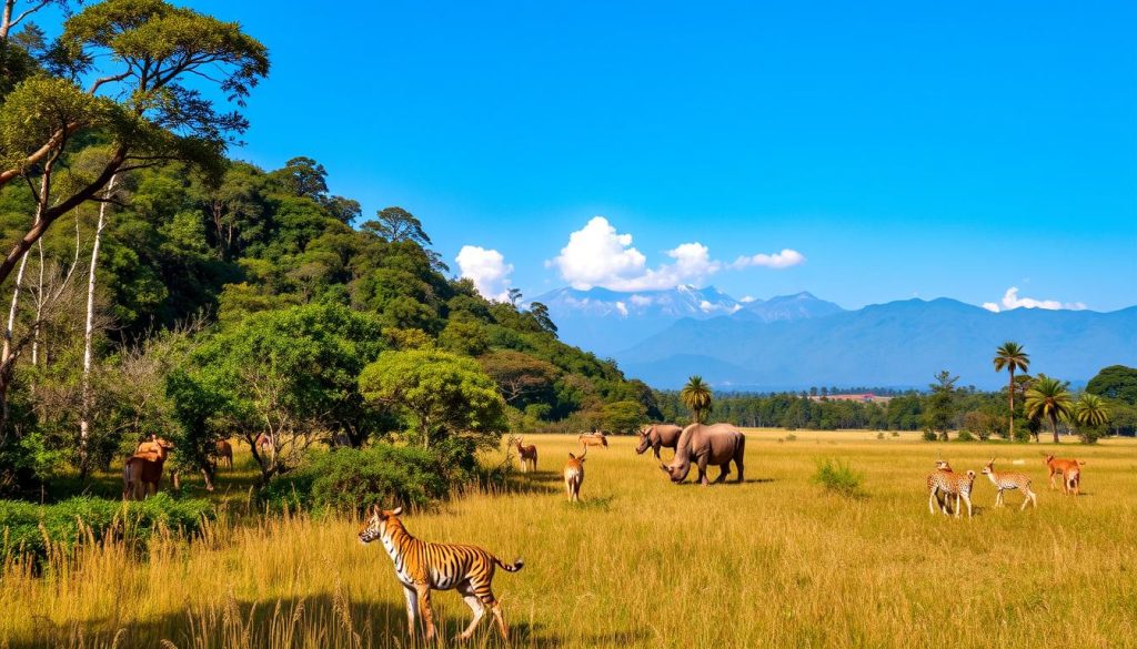 Wildlife in Nepal Terai region Wildlife in Nepal Terai region
