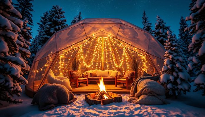 Winter Glamping Experiences