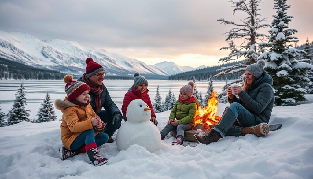 Winter family adventure destinations in Anchorage, Alaska