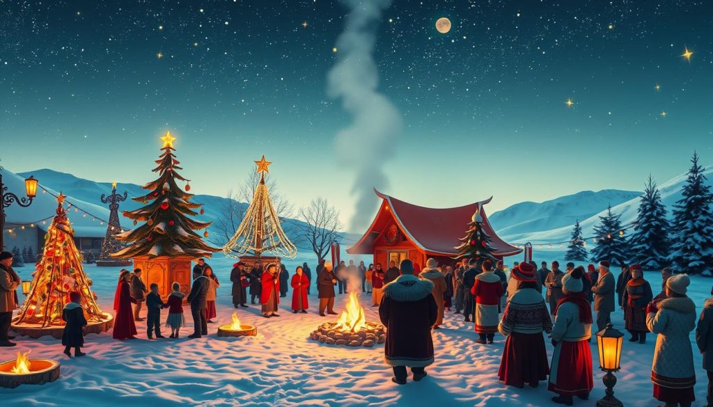 Winter solstice celebrations