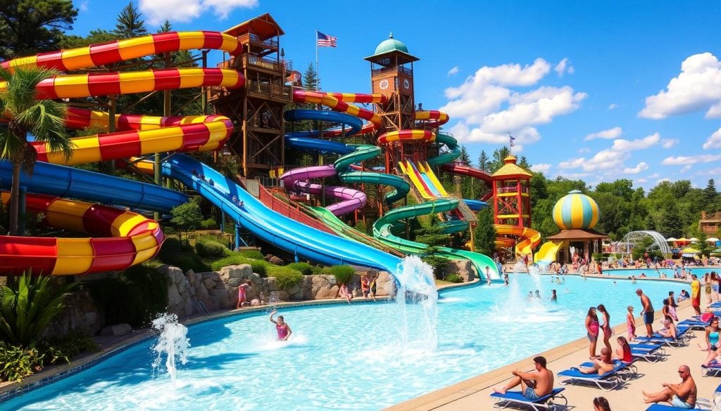 Wisconsin Dells waterpark attractions