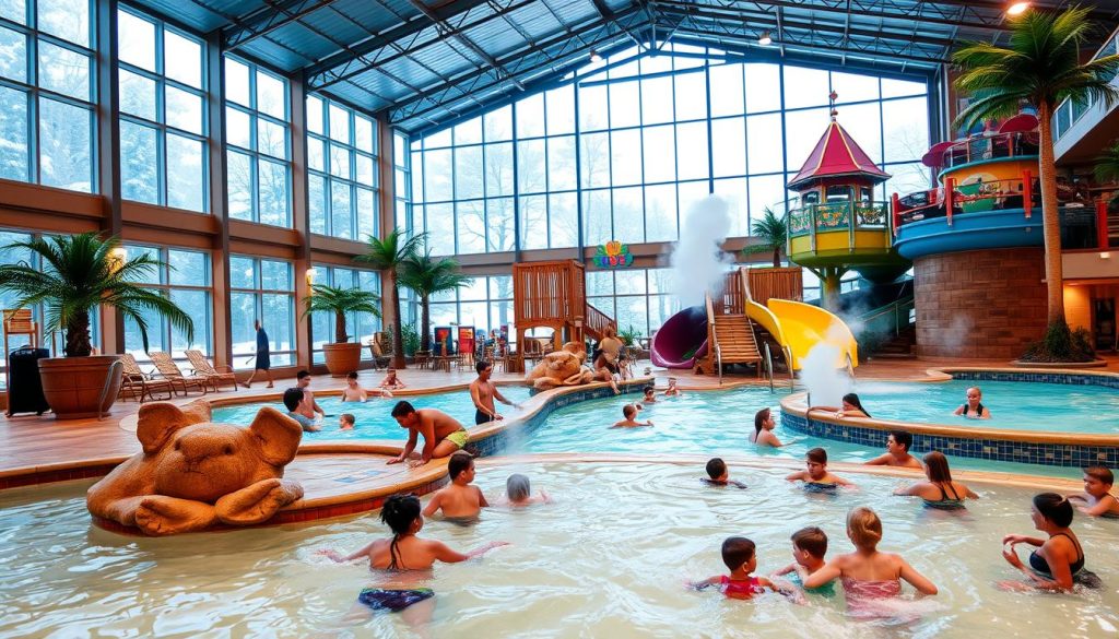 Wisconsin Dells waterpark off-peak fun