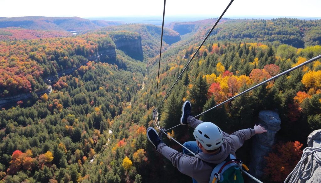 Wisconsin Dells zipline tours