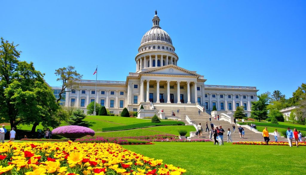 Wisconsin State Capitol, a key Madison landmark Wisconsin State Capitol, a key Madison landmark