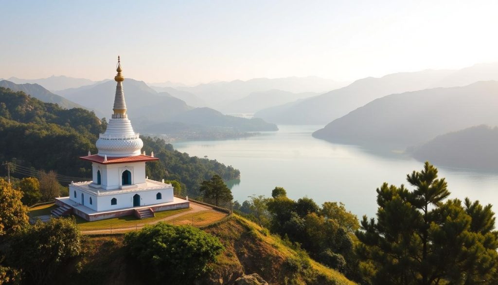 World Peace Pagoda in Pokhara