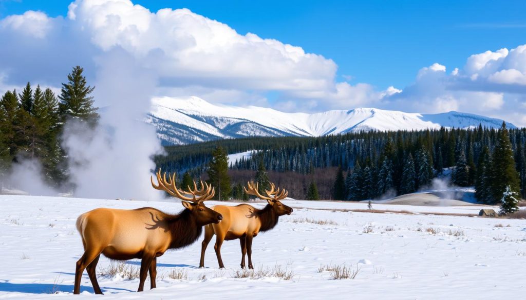 Yellowstone winter wildlife Yellowstone winter wildlife