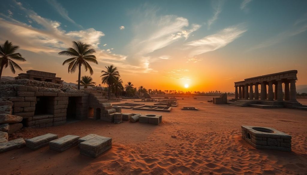 ancient ruins Sumhuram ancient ruins Sumhuram