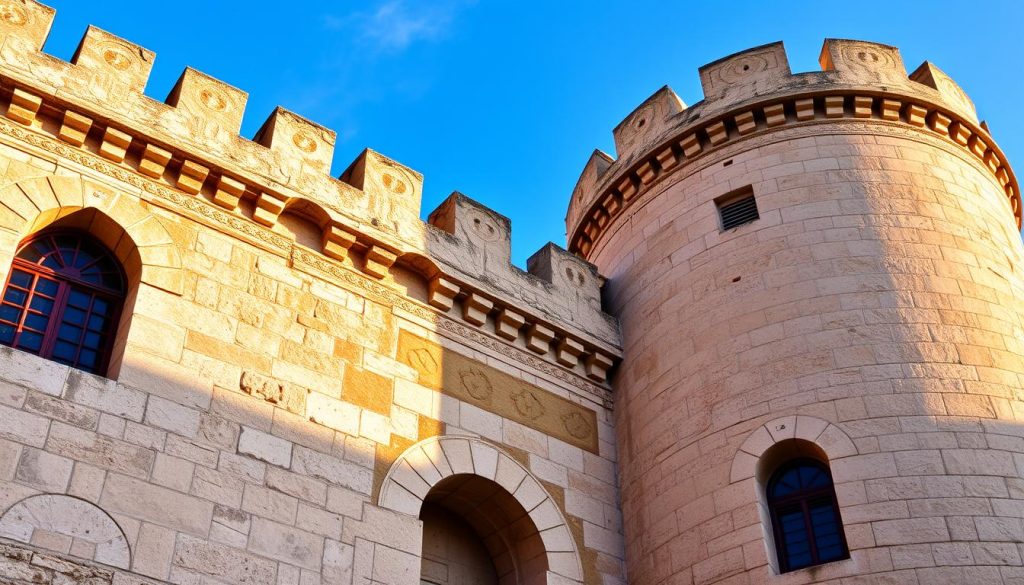 architectural details of Limassol Medieval Castle