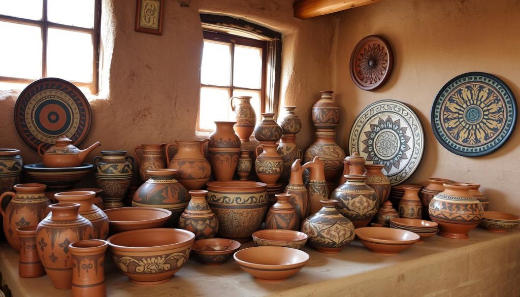 authentic Taos ceramics