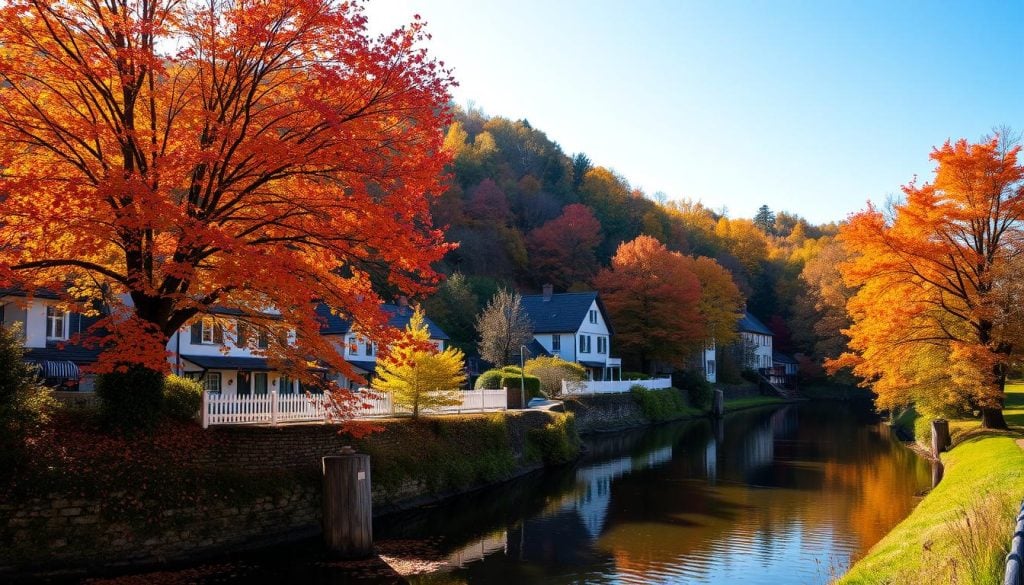 autumn colors in Frankfort