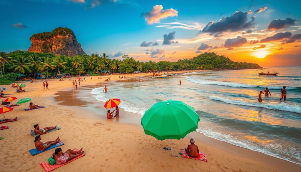 beach activities near Sigiriya