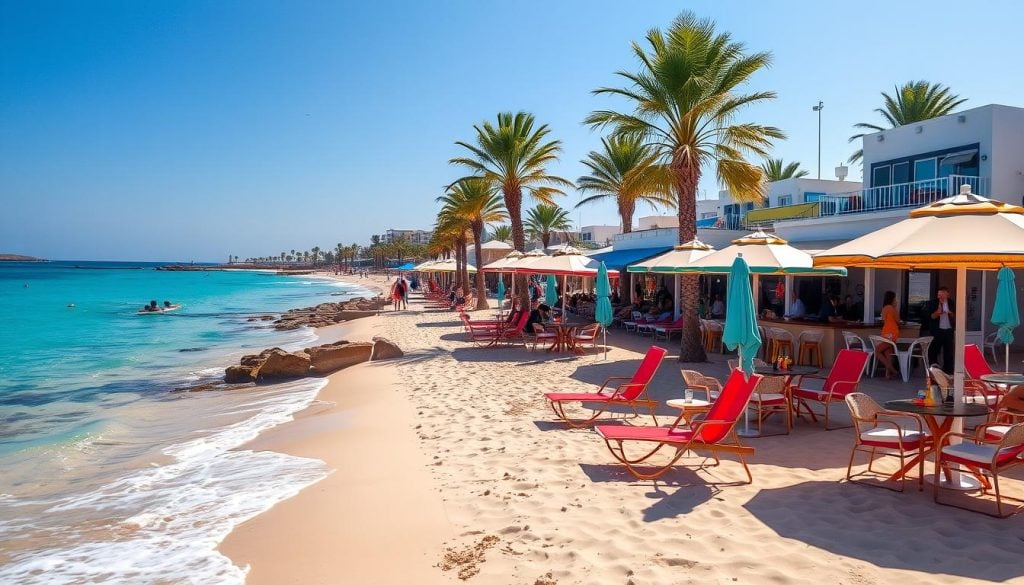 beach bars Ayia Napa