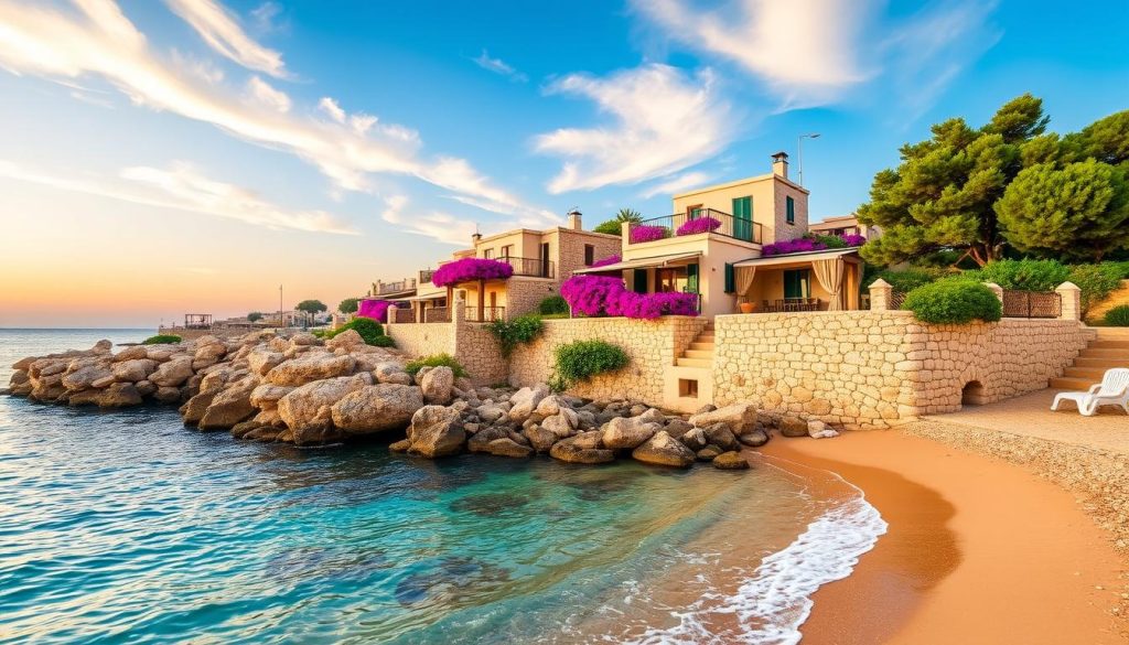 beachfront accommodations in Gozo beachfront accommodations in Gozo