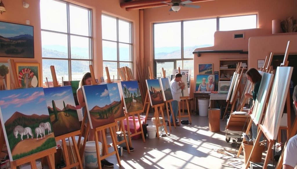 best art workshops Taos