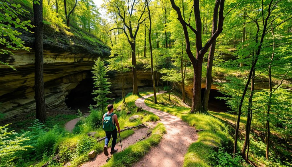 best hikes at Mammoth Cave National Park for solo travelers best hikes at Mammoth Cave National Park for solo travelers