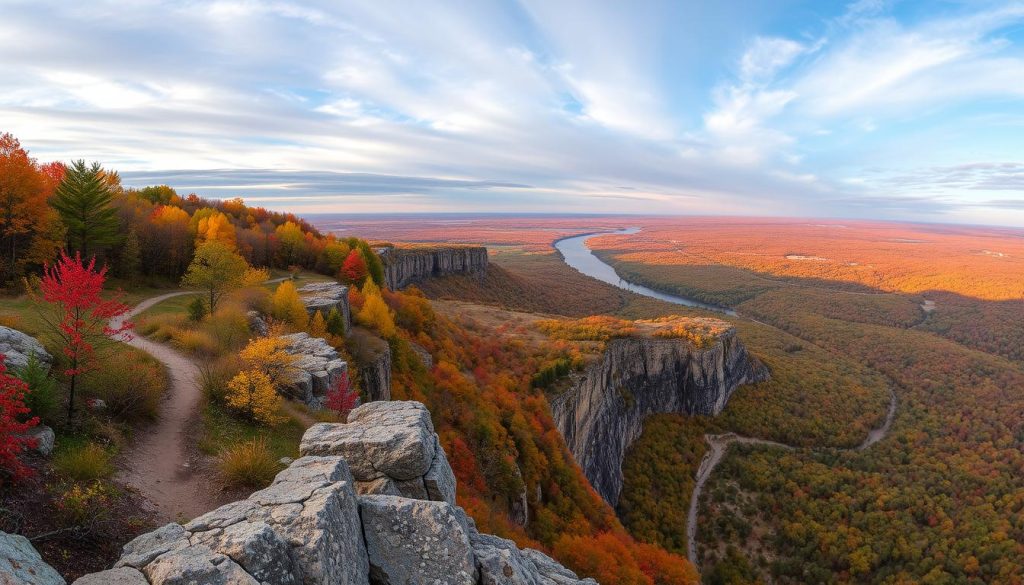 best hiking trails near La Crosse with scenic overlooks