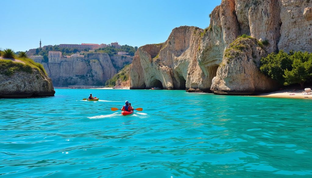 best kayaking spots in Limassol