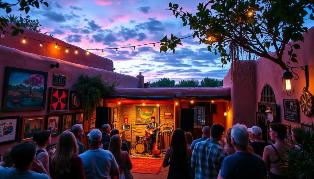 best live music spots Santa Fe