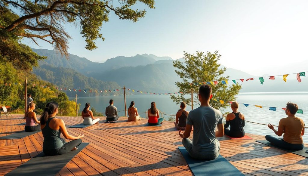 best meditation centers Pokhara