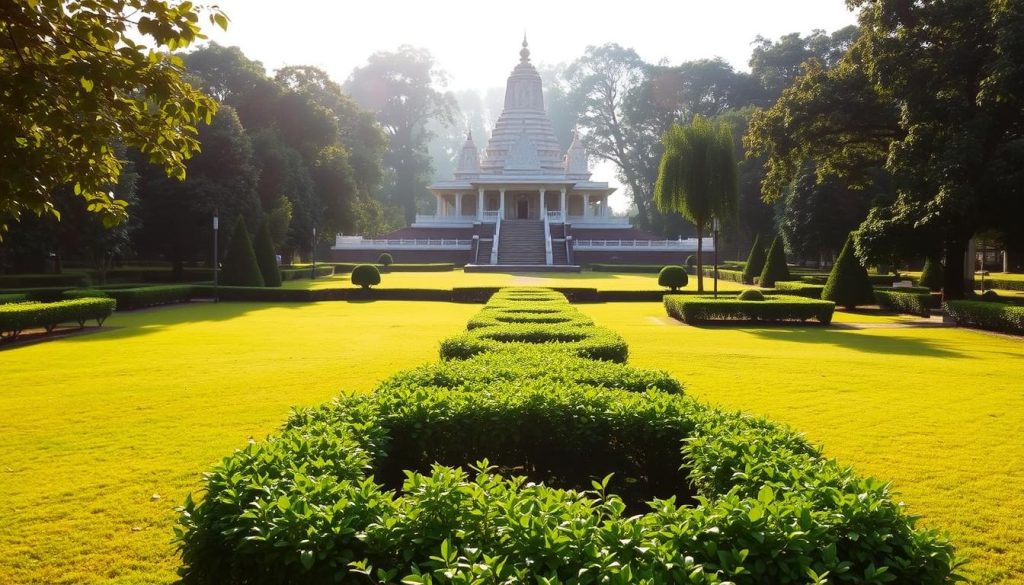 best meditation spots Lumbini