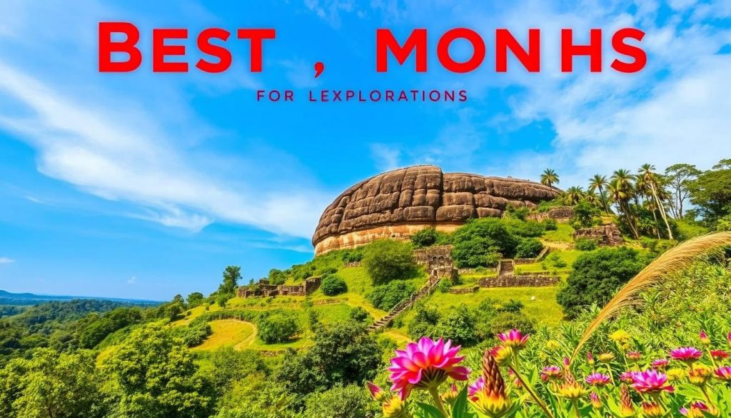 best months to explore Sigiriya