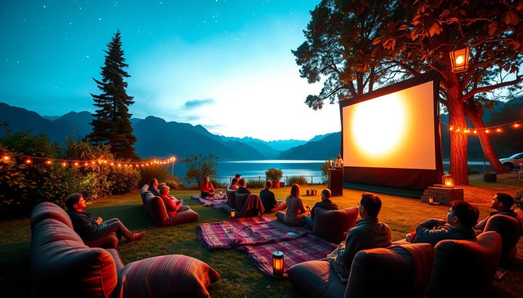 best place to watch an outdoor movie in Pokhara best place to watch an outdoor movie in Pokhara