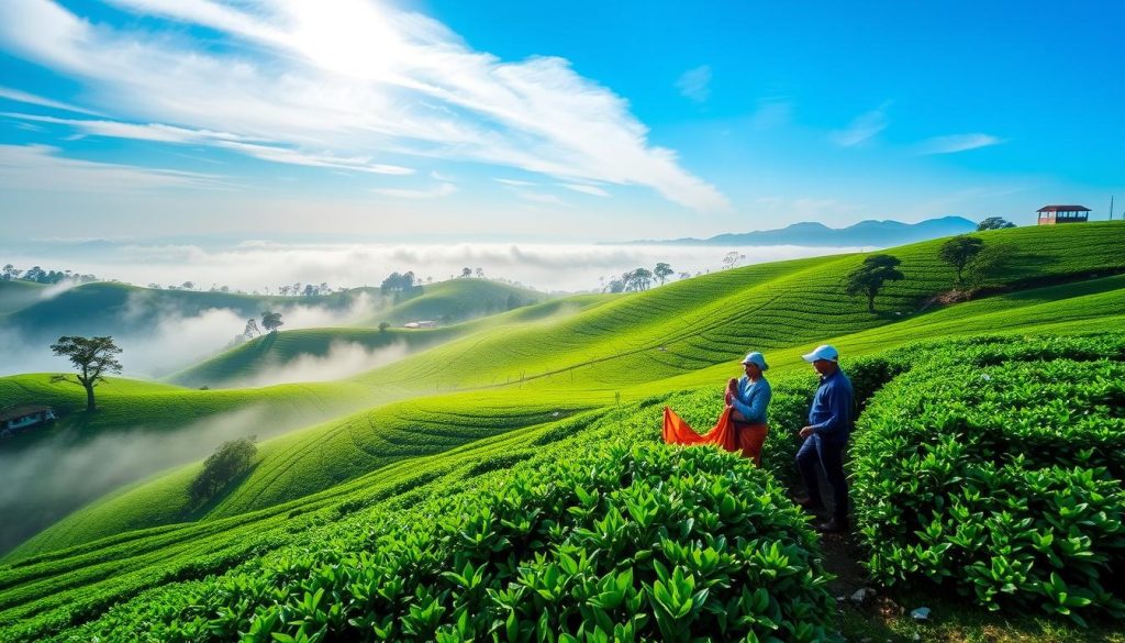 best time to visit nuwara eliya tea plantations